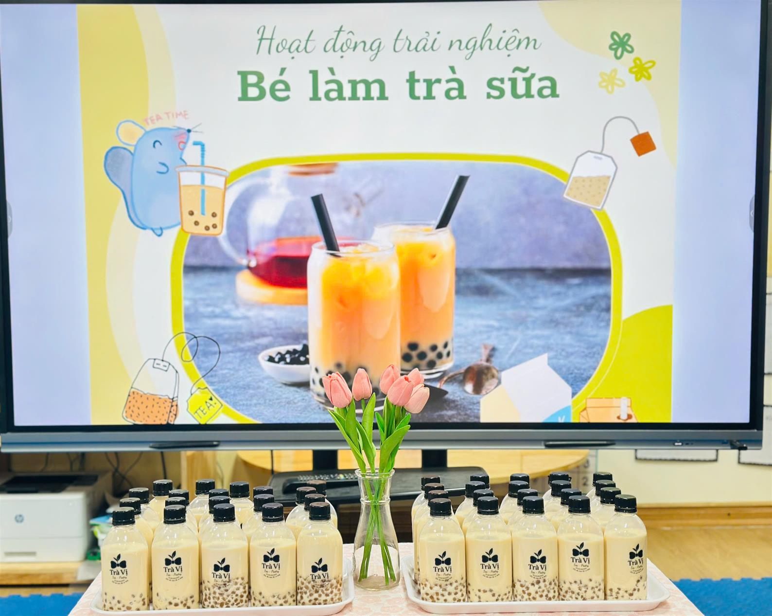 Ly trà sữa nhỏ – Niềm vui lớn của bé A2 🧋💖