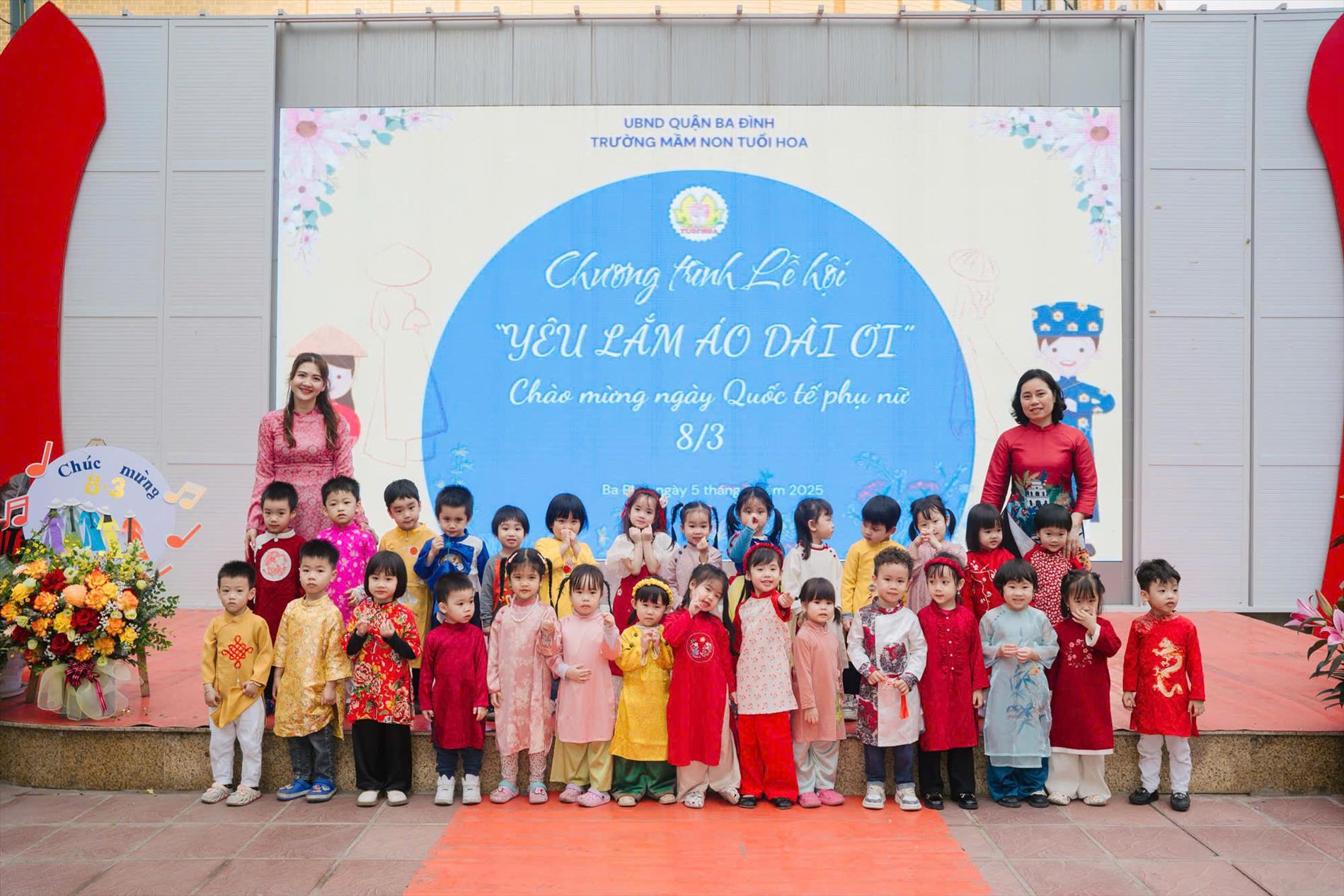 Đến với Lễ hội "Yêu lắm áo dài ơi" cùng các bé lớp MGB C2 !!!