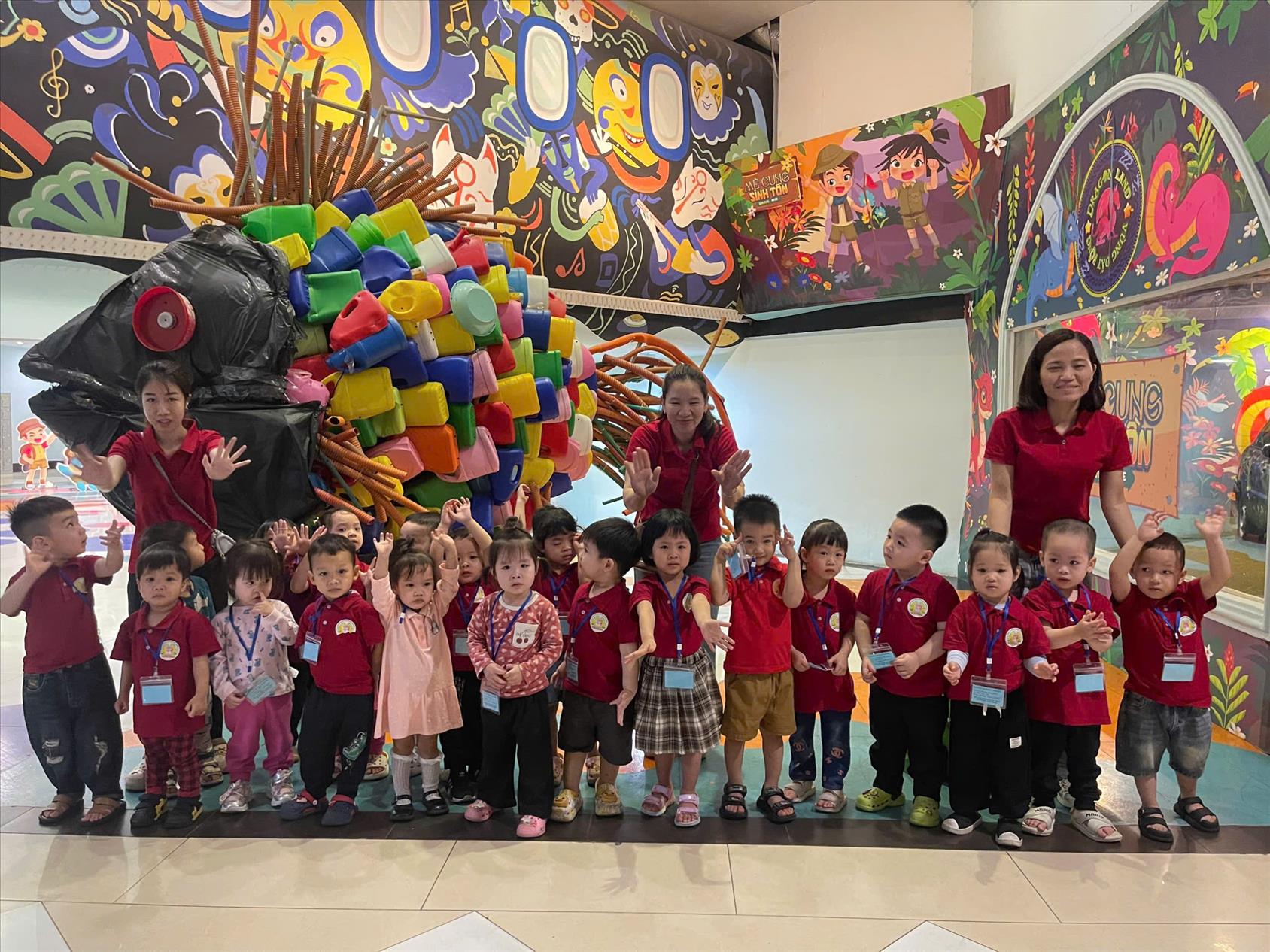 🐣 Các bé nhà trẻ D2 vui vẻ khám phá thành phố nghề nghiệp Kizciti 🌟