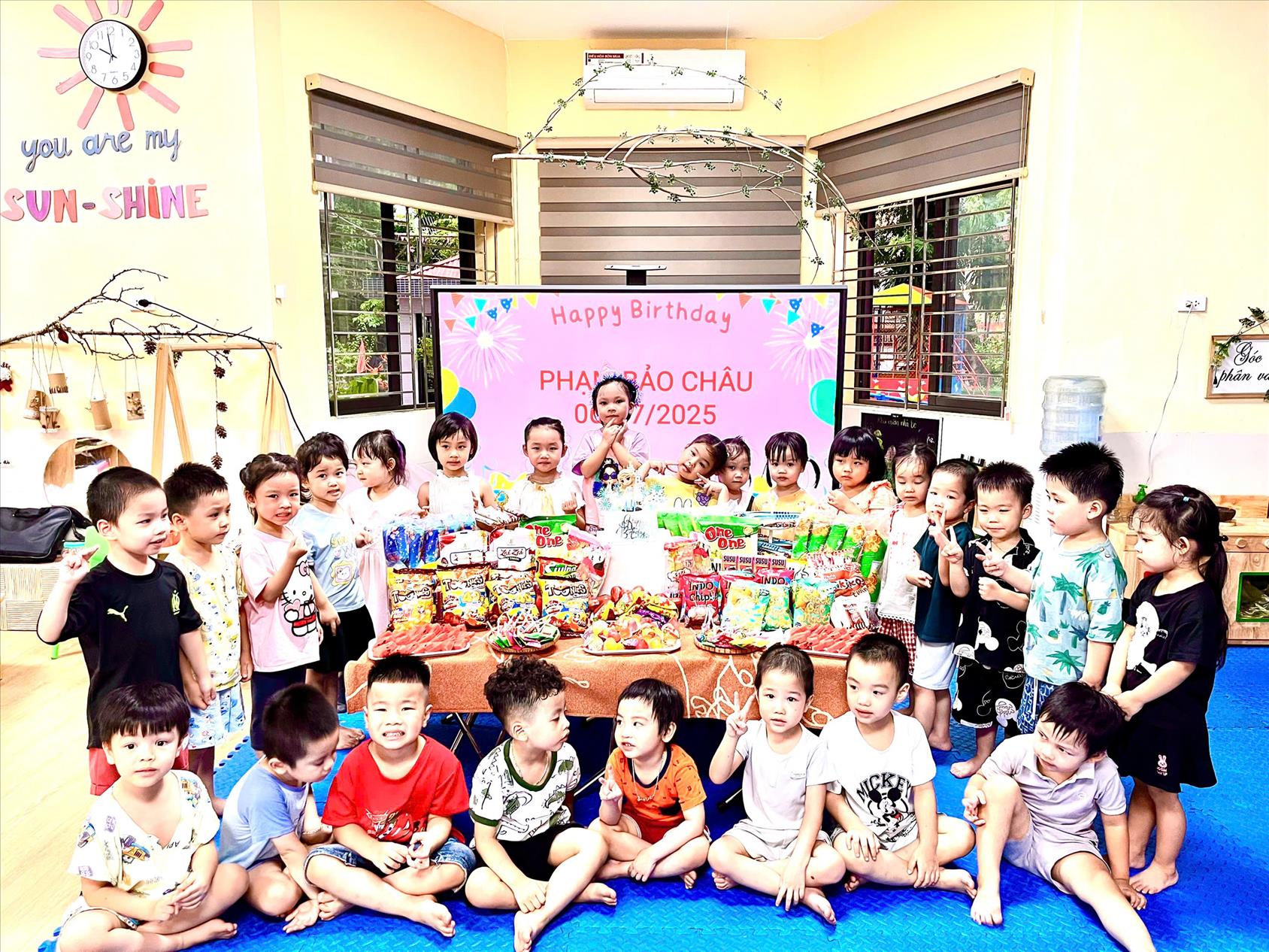 Tháng 7 và niềm vui ngọt ngào của những thiên thần nhỏ lớp C1 và C2!
