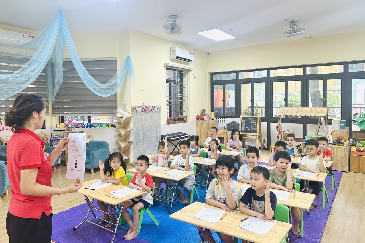 Hoạt động yêu thích của các bạn nhỏ  Khối Mẫu giáo Lớn