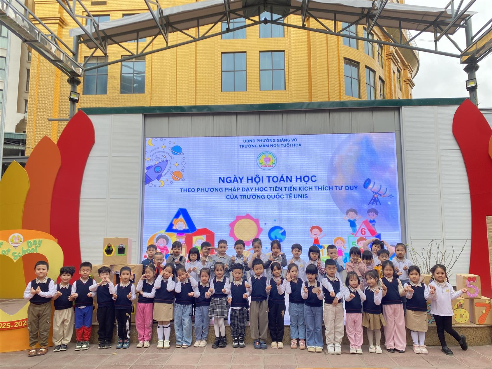 🌈 Ngày hội toán học – Sân chơi trí tuệ của các bạn nhỏ lớp A1 🌈