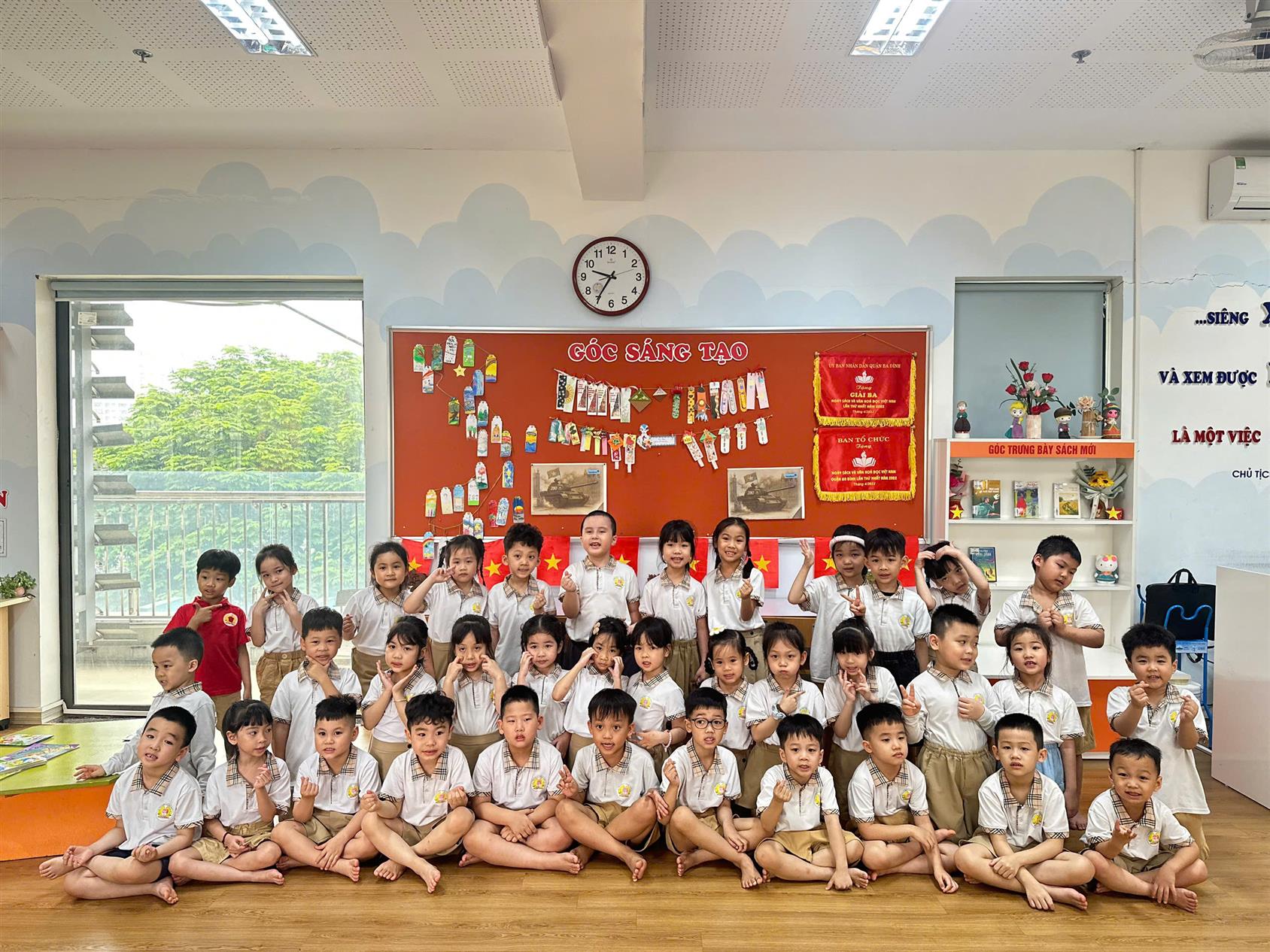 Hoạt động tham quan trường tiểu học "Hành trang vững vàng - Sẵn sàng tương lai" của các bạn lớp mẫu giáo lớn A3!